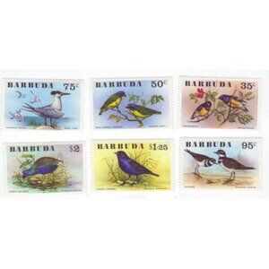 Barbuda stamps 238-43 MNH